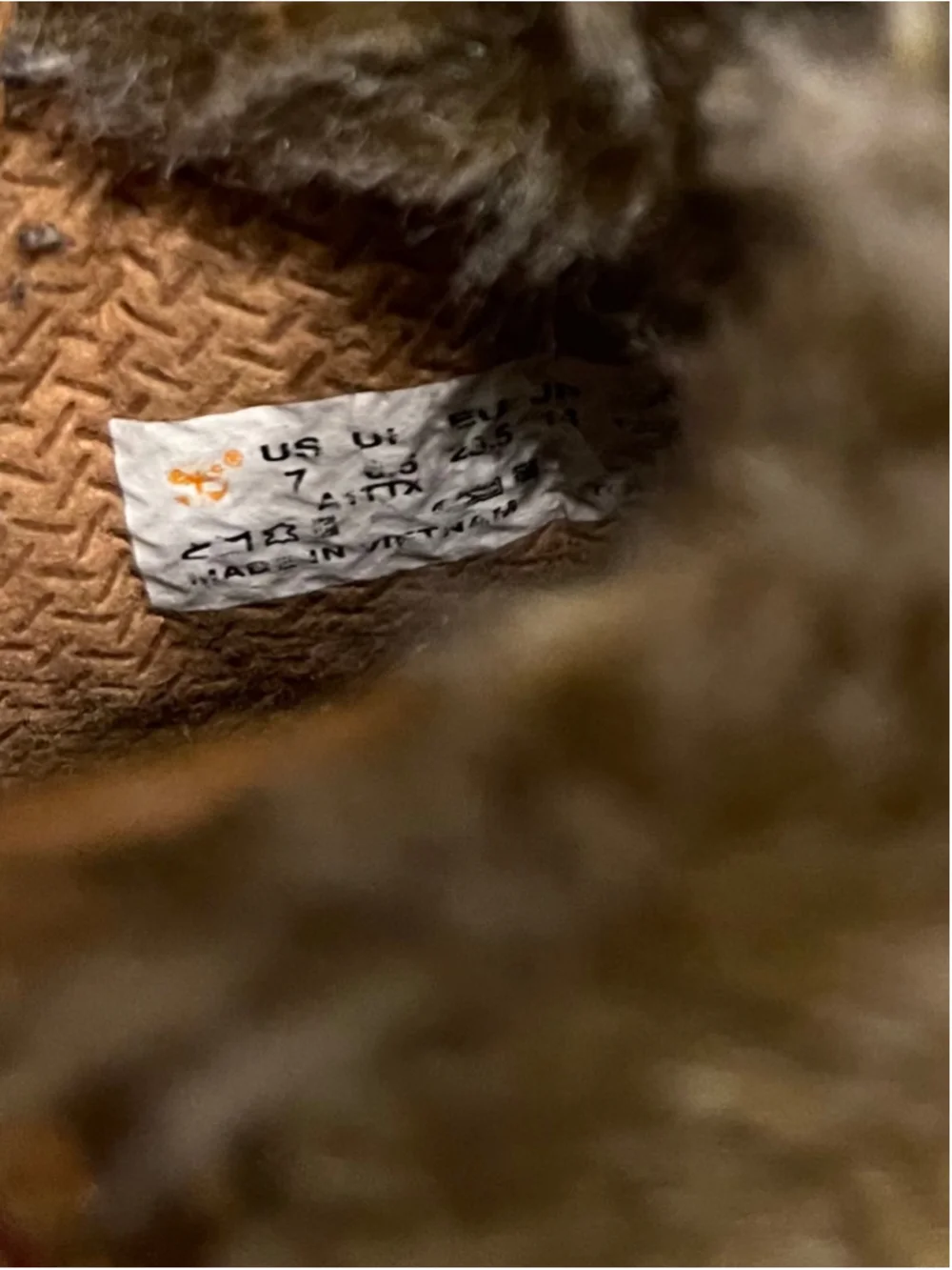 Timberland Toddler Faux Fur Boots, Size 7, EUC